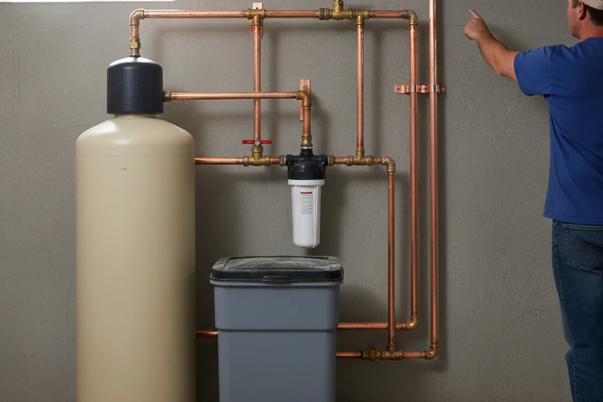 Whole-house water treatment system installed in Coden